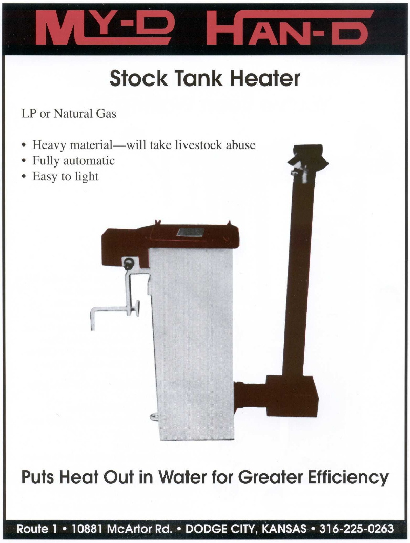 livestock water heater